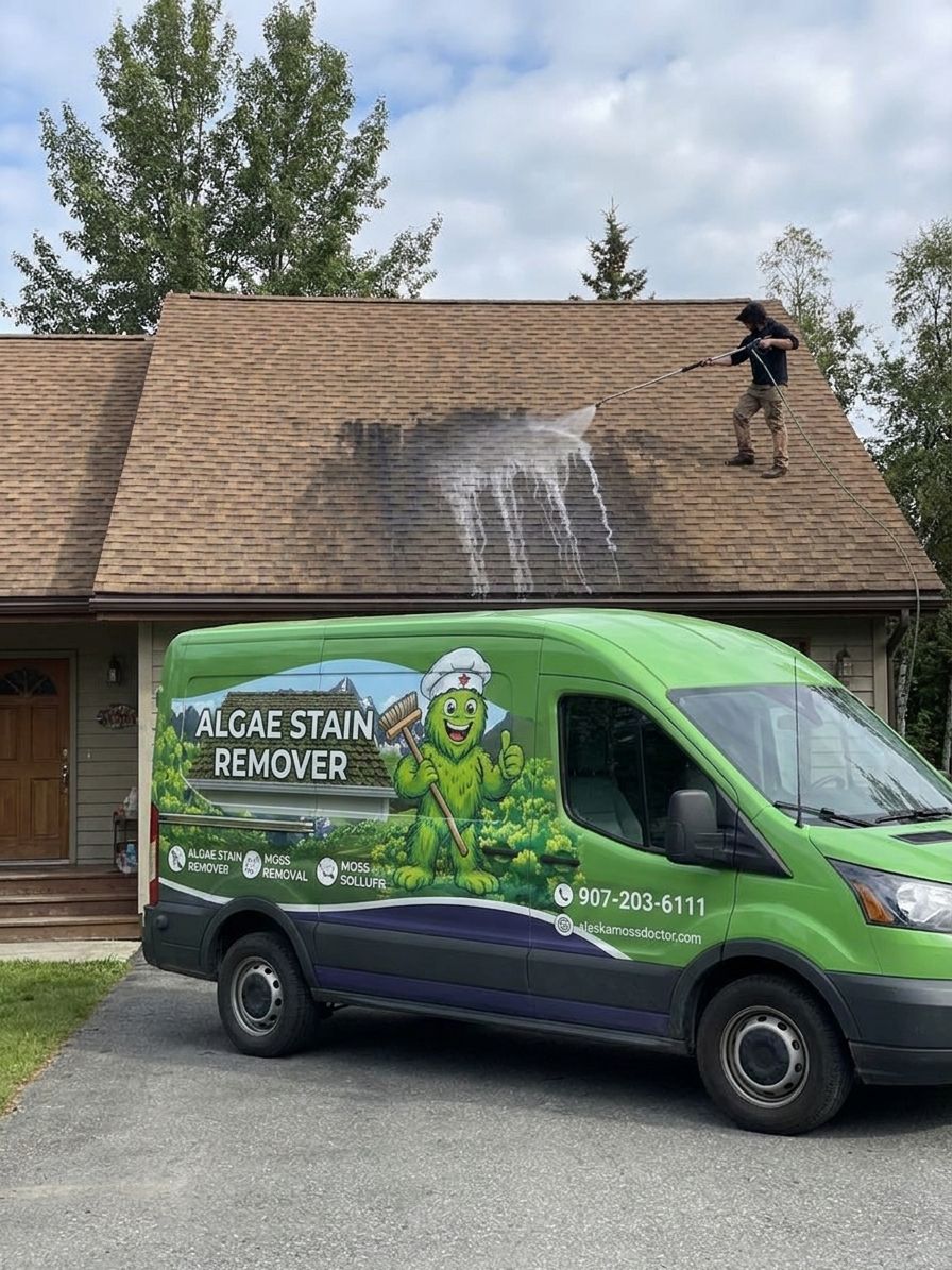 Best algae stain remover for asphalt shingles