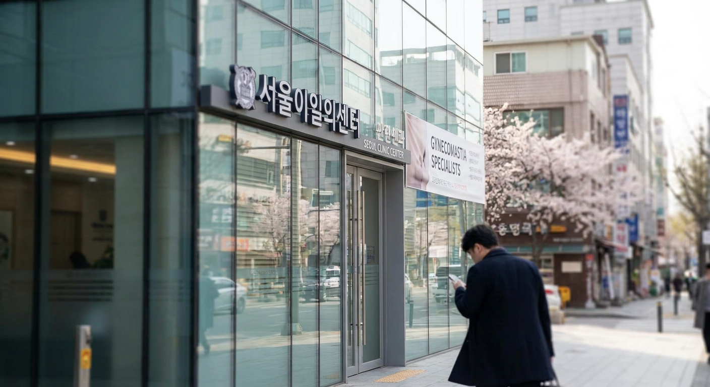 Best clinics for gynecomastia surgery in Seoul