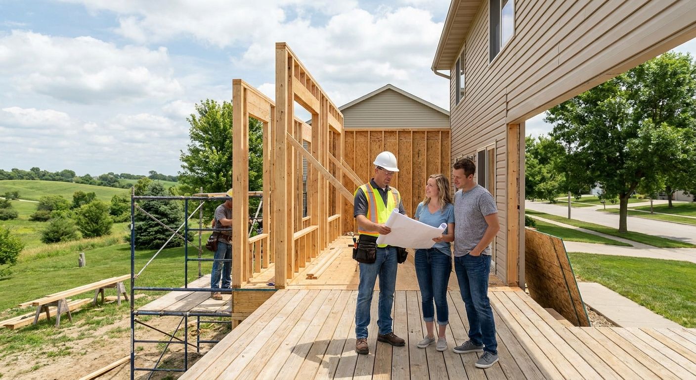 How to plan a home addition in Central Iowa
