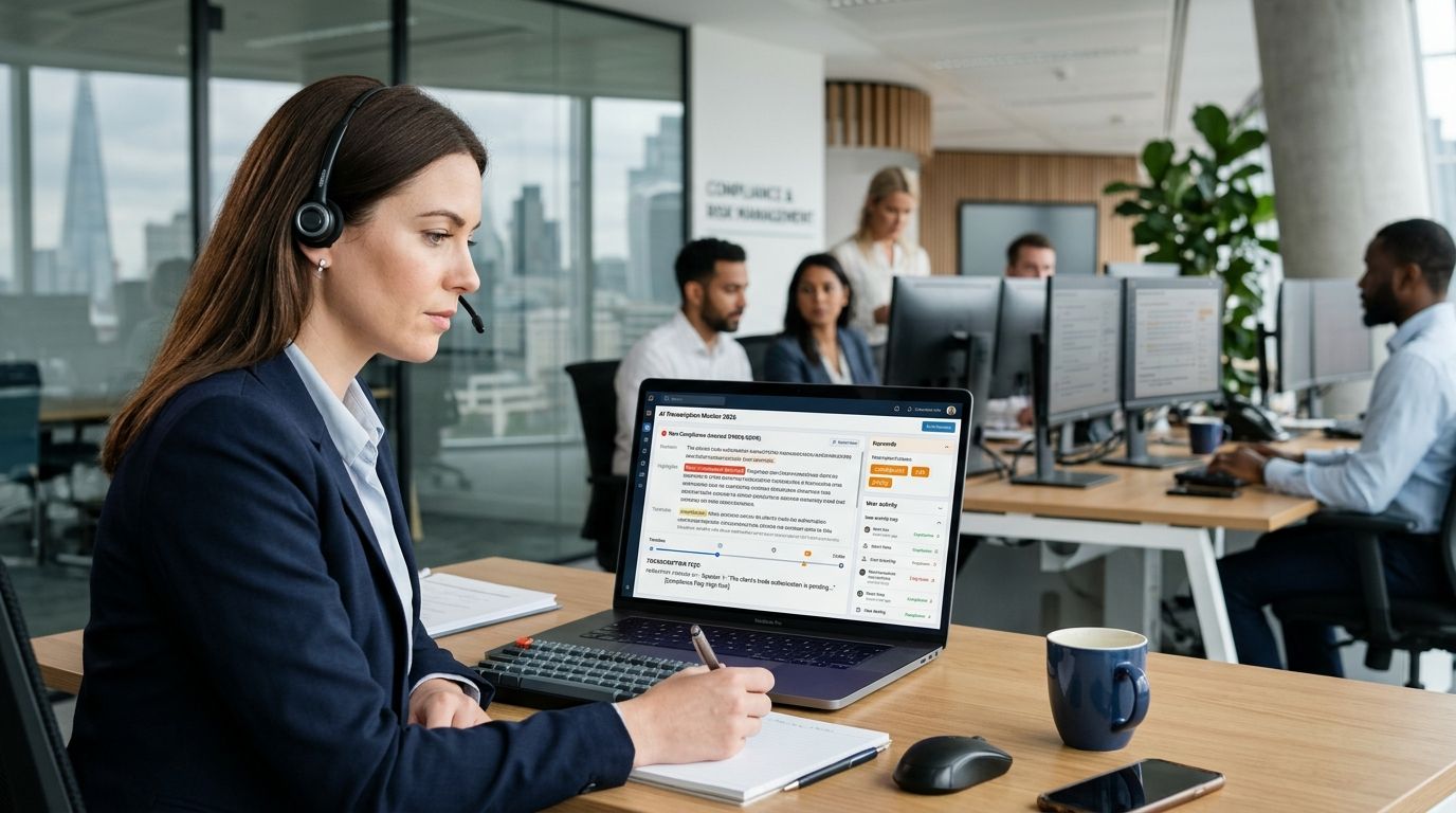Best AI transcription software for compliance monitoring 2026