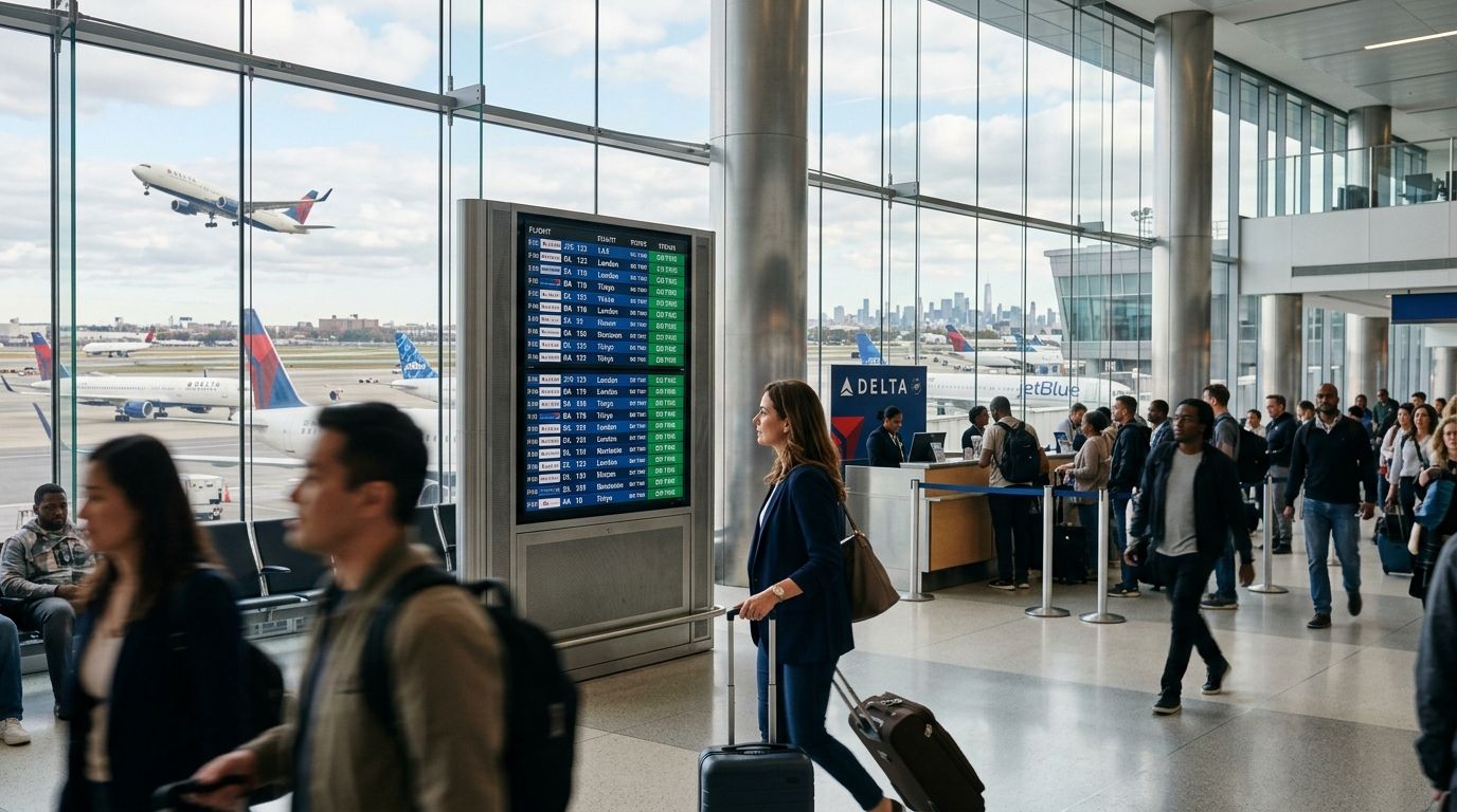 Best NYC-area airport for avoiding flight delays in 2026