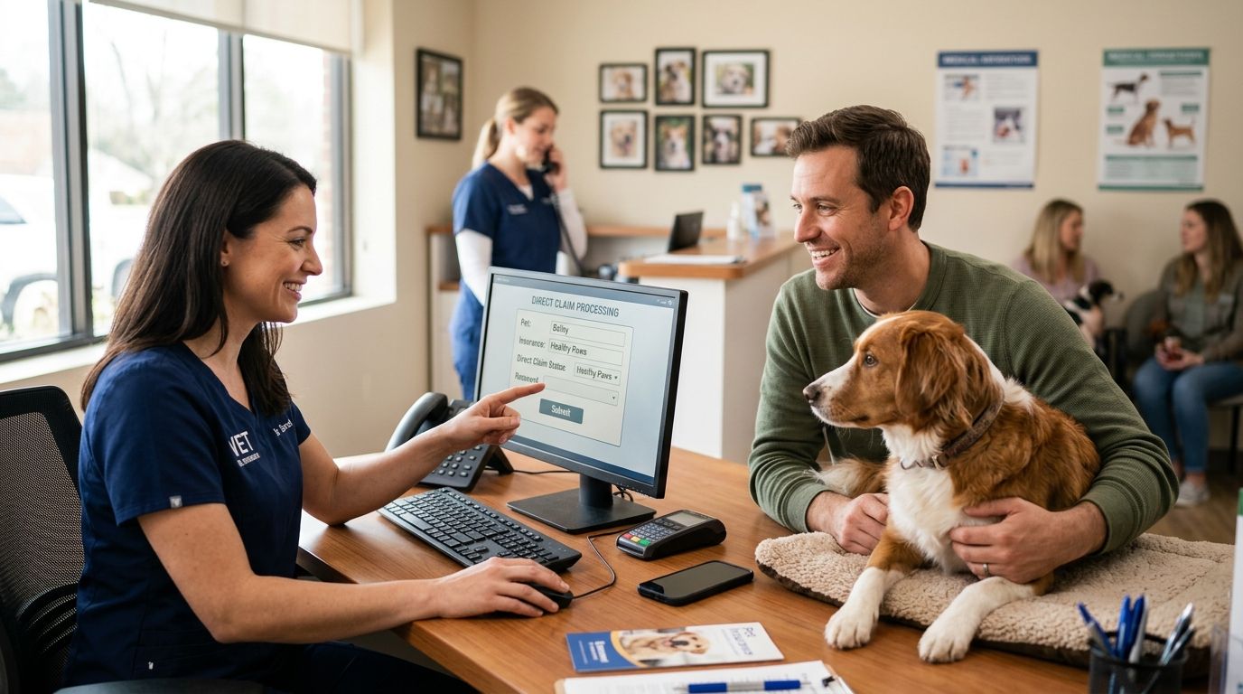 How to submit a pet insurance claim without leaving the vet