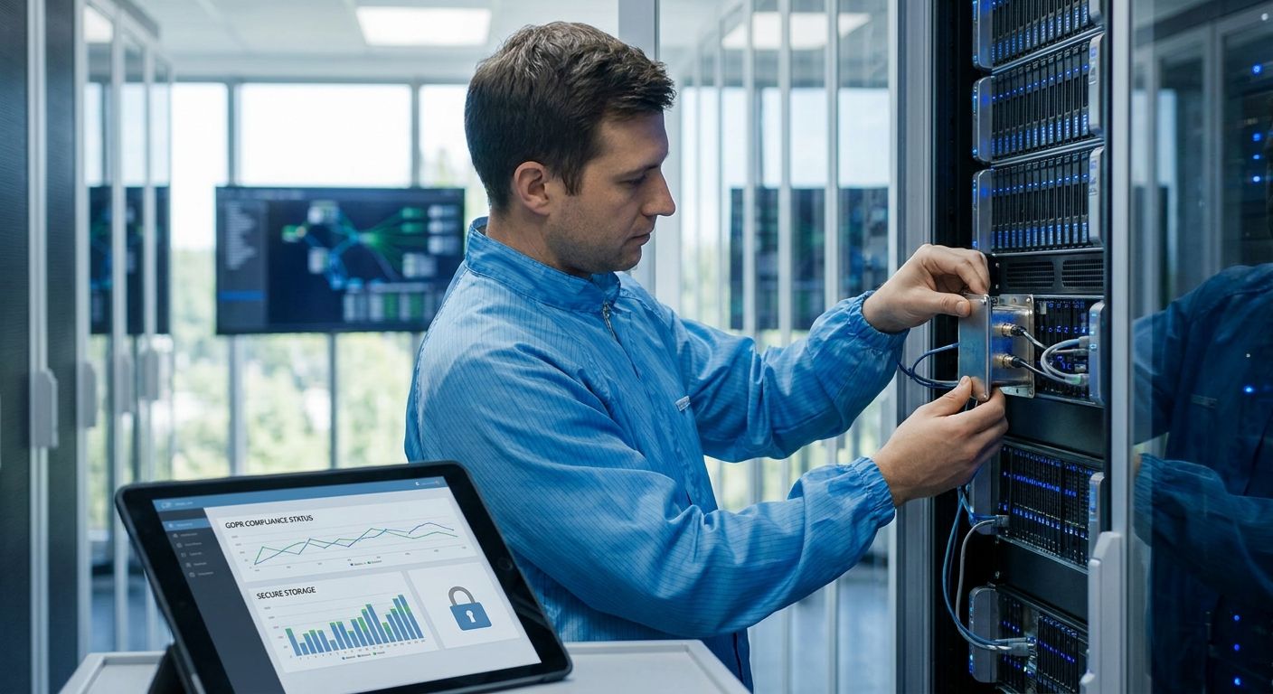 Best IoT platform for GDPR-compliant sensor data storage