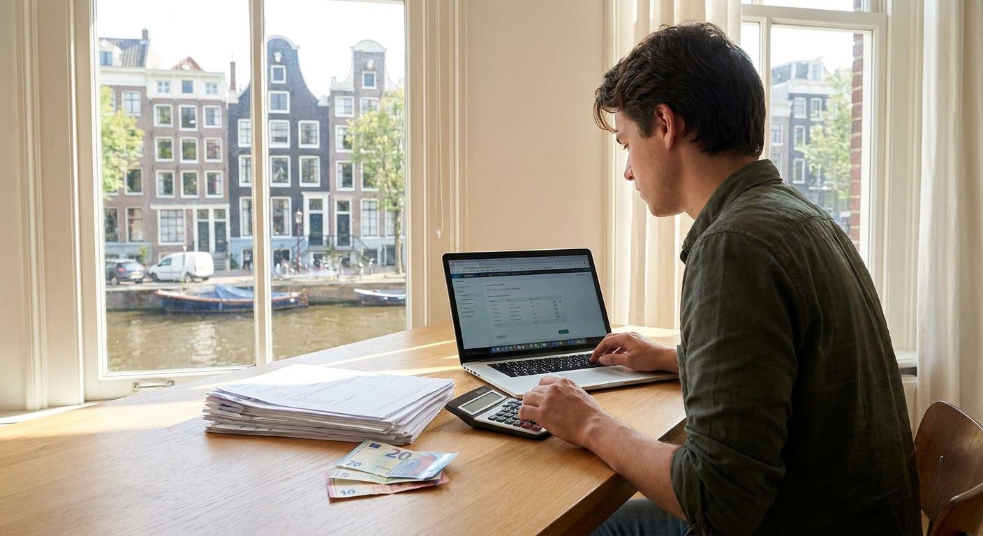 How to calculate the deposit on a Dutch rental apartment