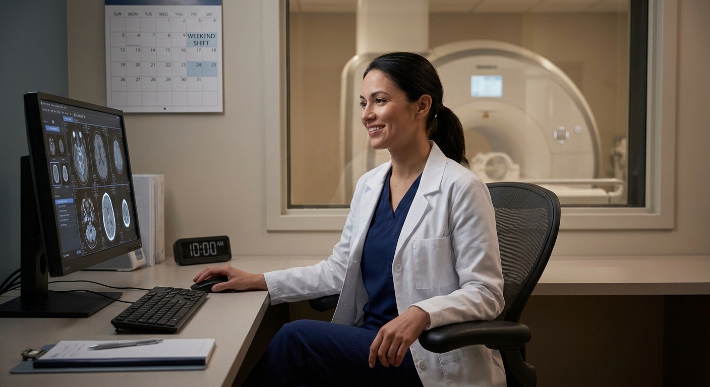Part-time weekend radiology jobs for fewer shifts