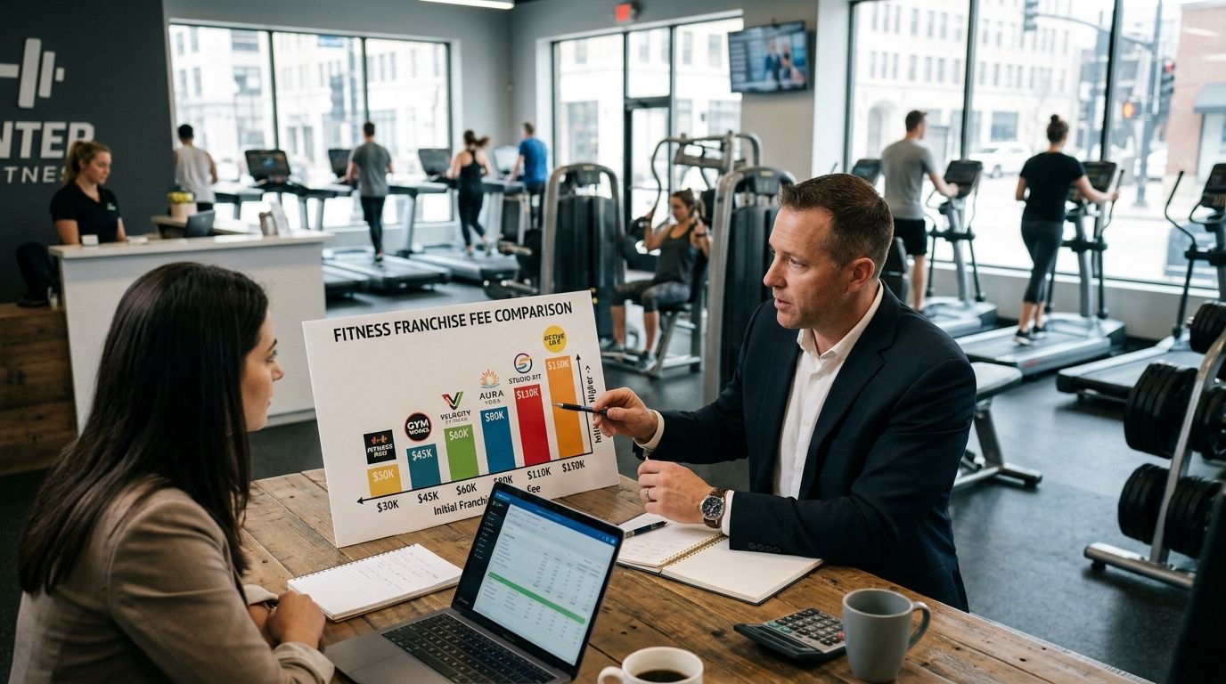 Best fitness franchises ranked by franchise fee