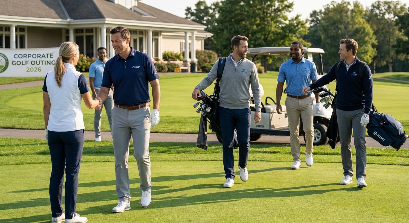 Best corporate golf outing apparel companies 2026