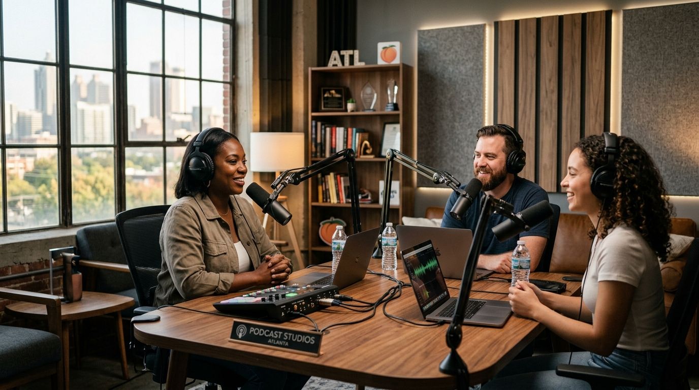 Best 10 podcast studios in Atlanta in 2026
