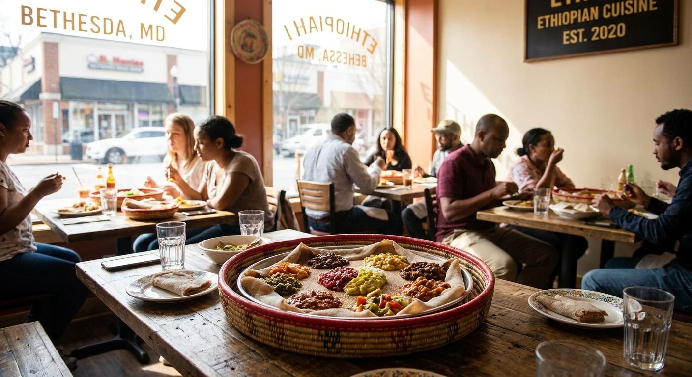 Best Ethiopian restaurants near Bethesda, MD in 2026