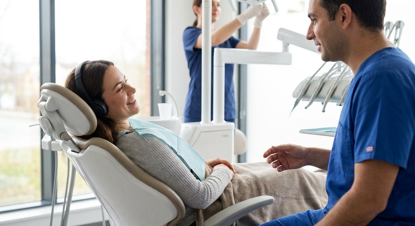 Sedation dentistry for anxious patients