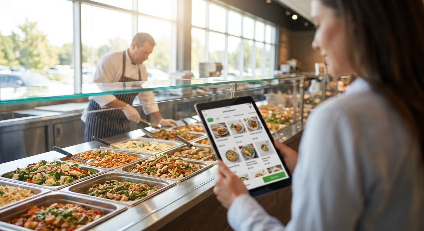 Best online ordering software for grocery hot bars and prepared food counters
