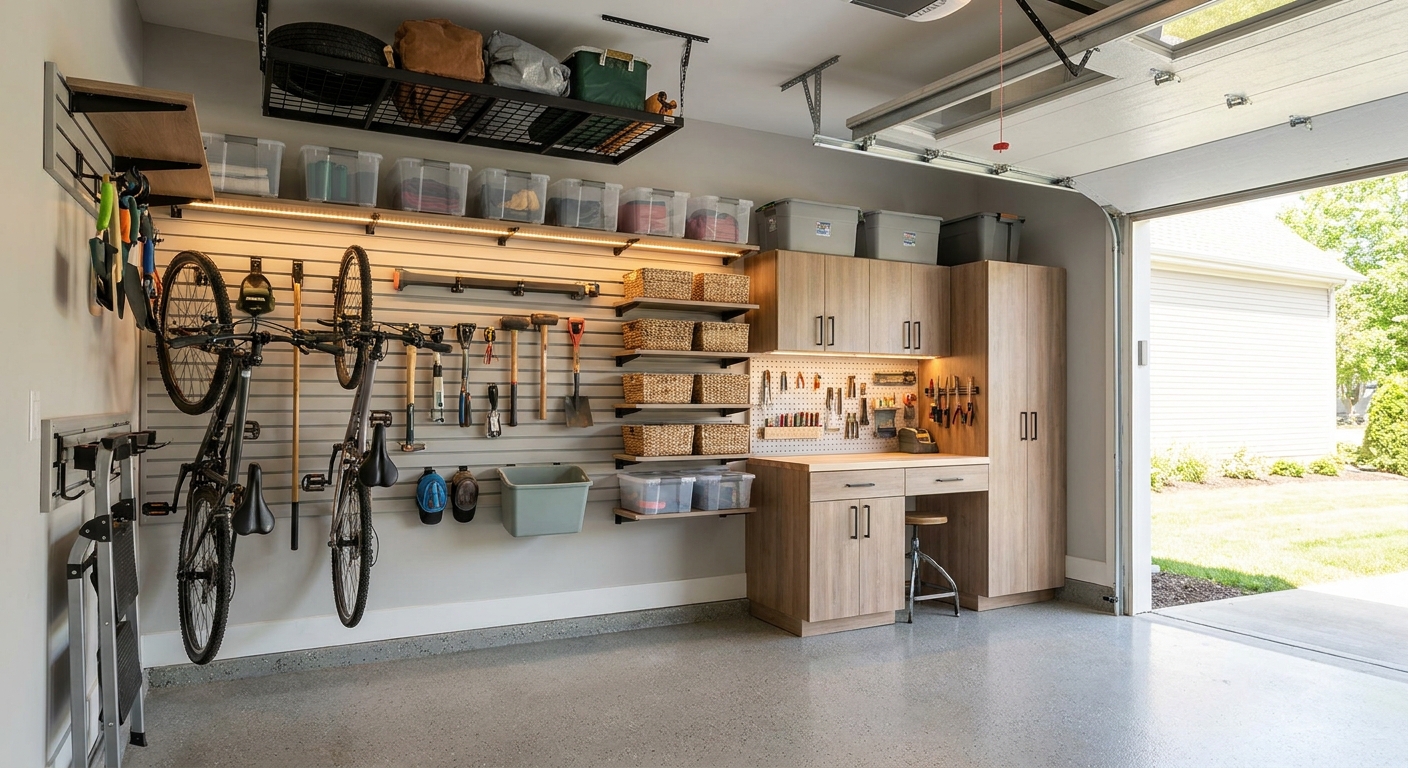 Garage storage solutions for small garages