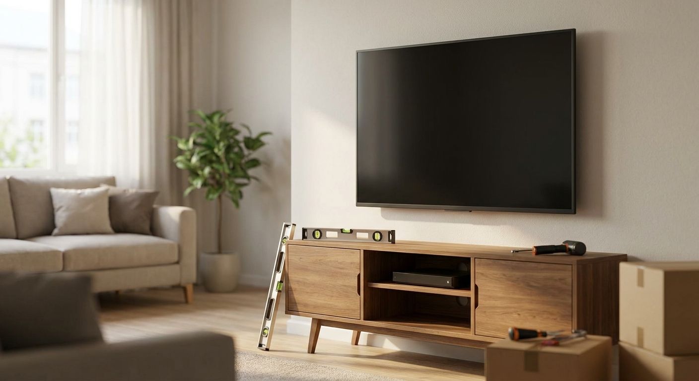 TV mounting for apartments and rental properties
