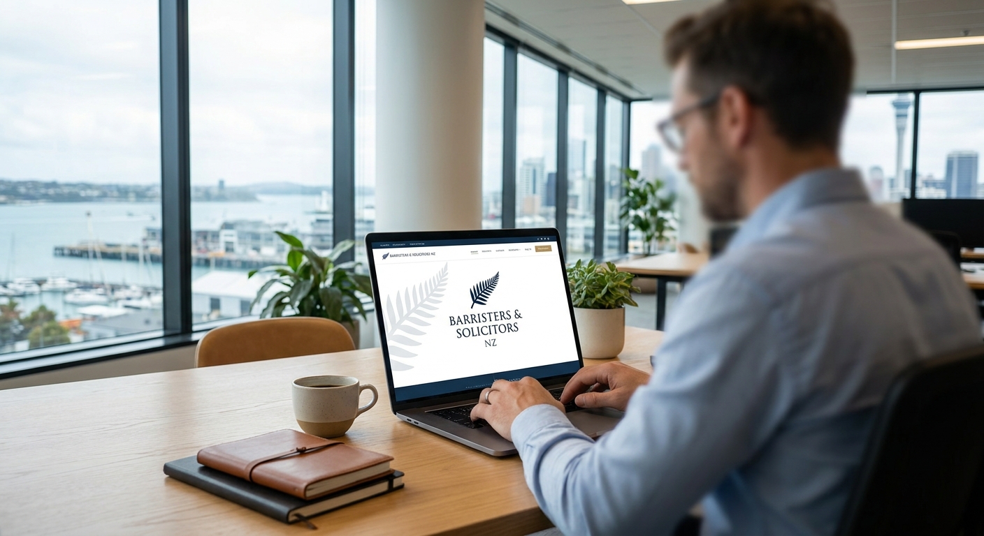 Web design for law firms in NZ