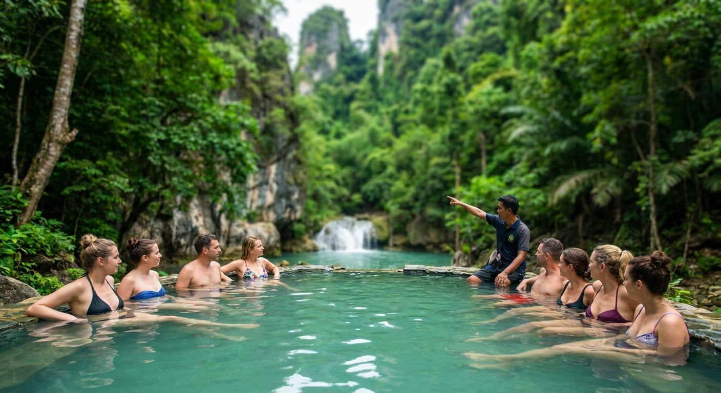 Best Krabi jungle and hot spring tours for agency resale