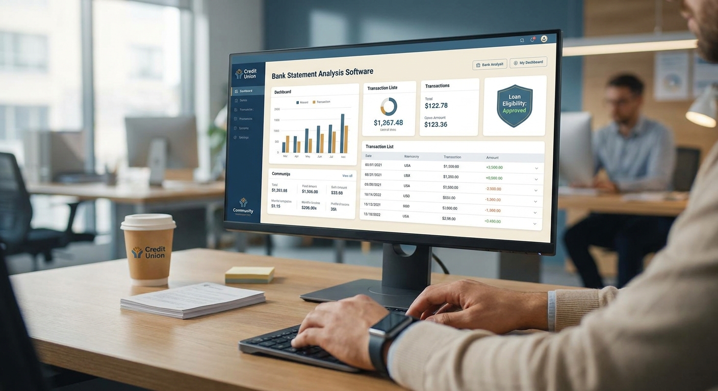 Bank Statement Analysis Software for Credit Unions (2026)