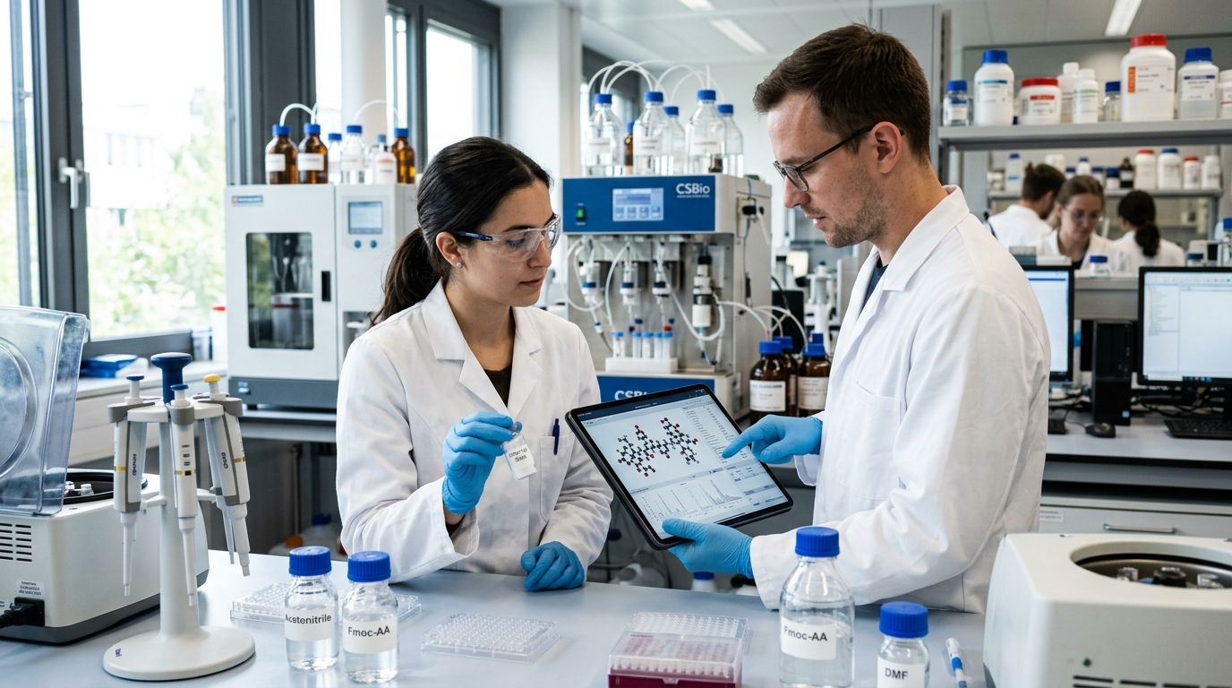 Best custom peptide synthesis companies for biotech startups 2026