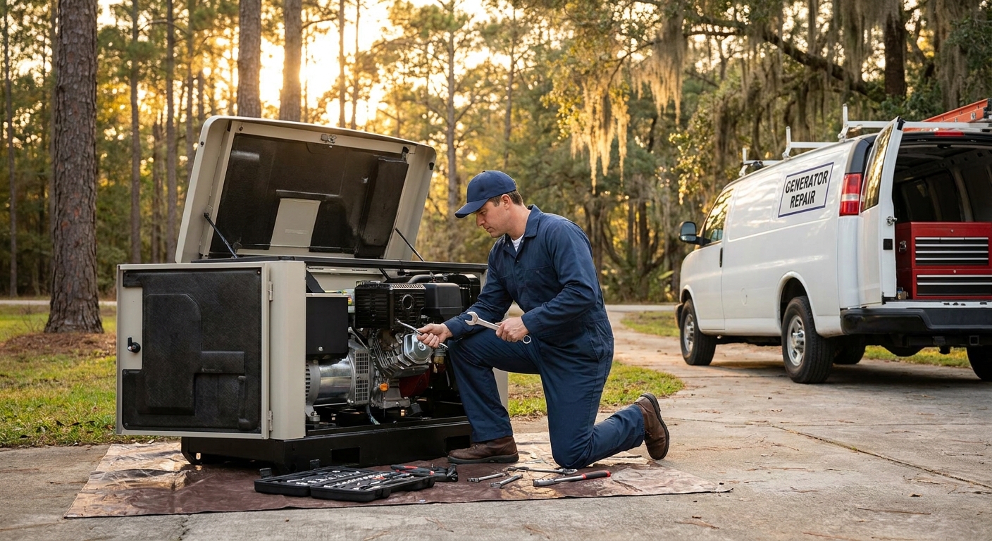 Generator repair service in Loxley, AL