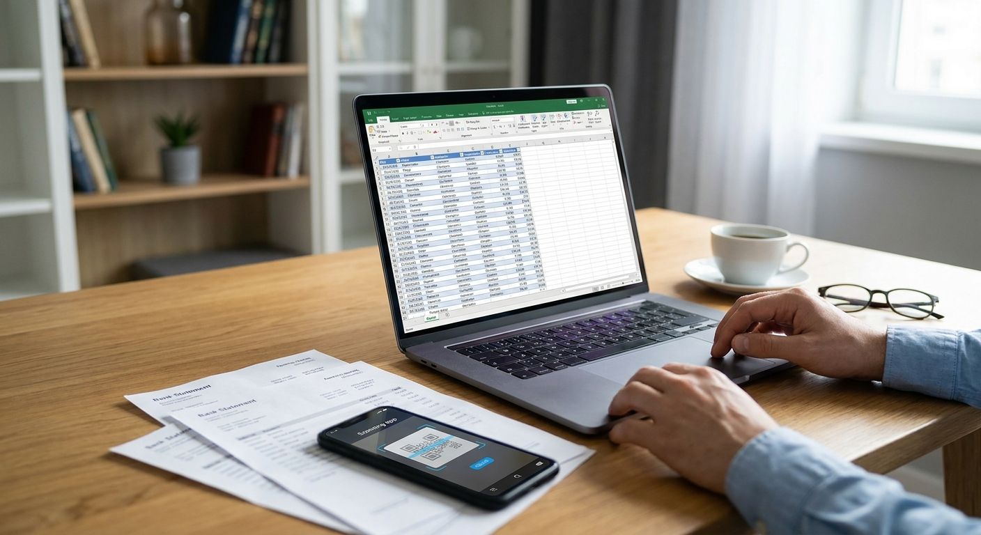 Convert Bank Statements to Excel for Bookkeeping Fast (2026)