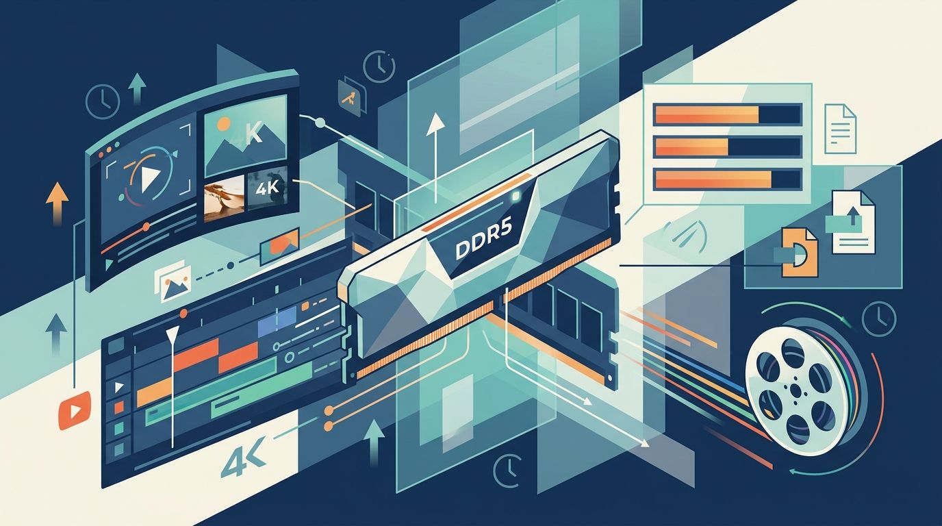 DDR5 RAM for video editors: complete 2026 guide