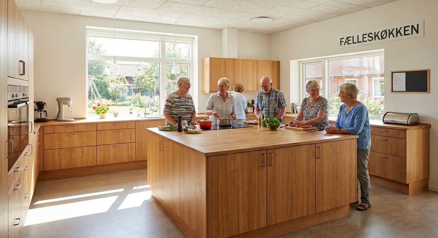 Køkkenrenovering for bofællesskaber og seniorbofællesskaber