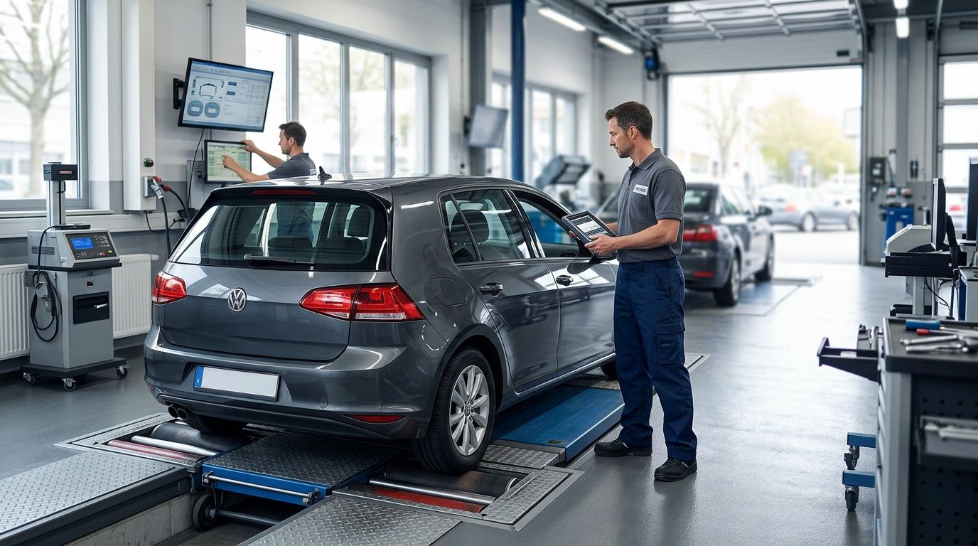 Wie lange dauert eine Hauptuntersuchung beim Auto?