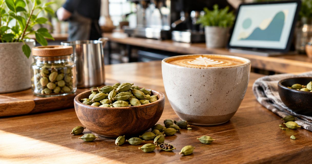 Green cardamom for cafés: complete 2026 buying guide