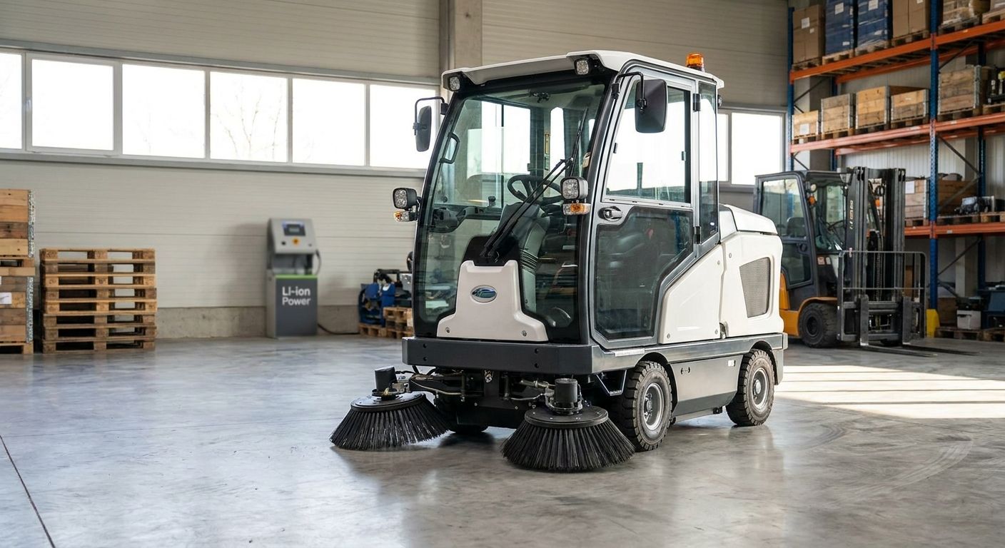 Best battery-powered industrial sweepers in 2026