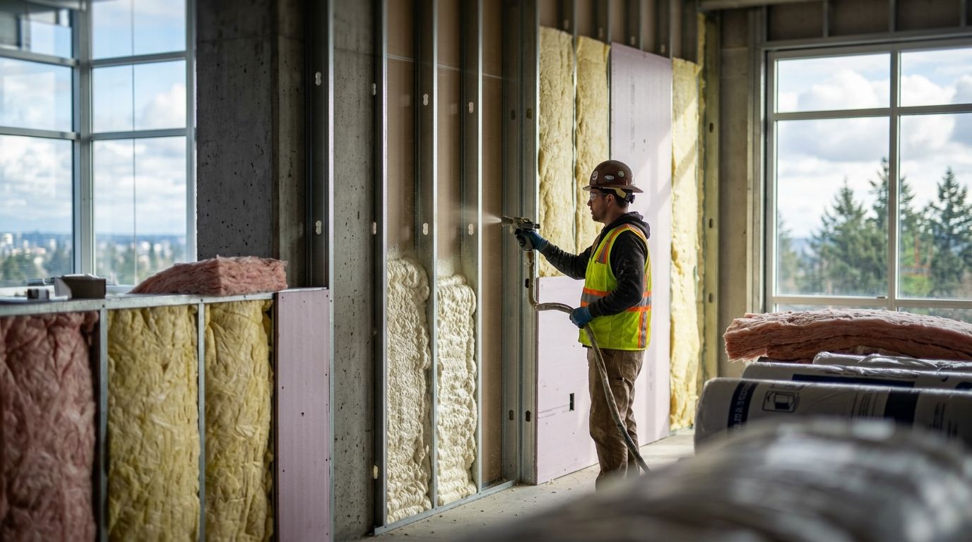 Best commercial insulation options for Washington businesses 2026