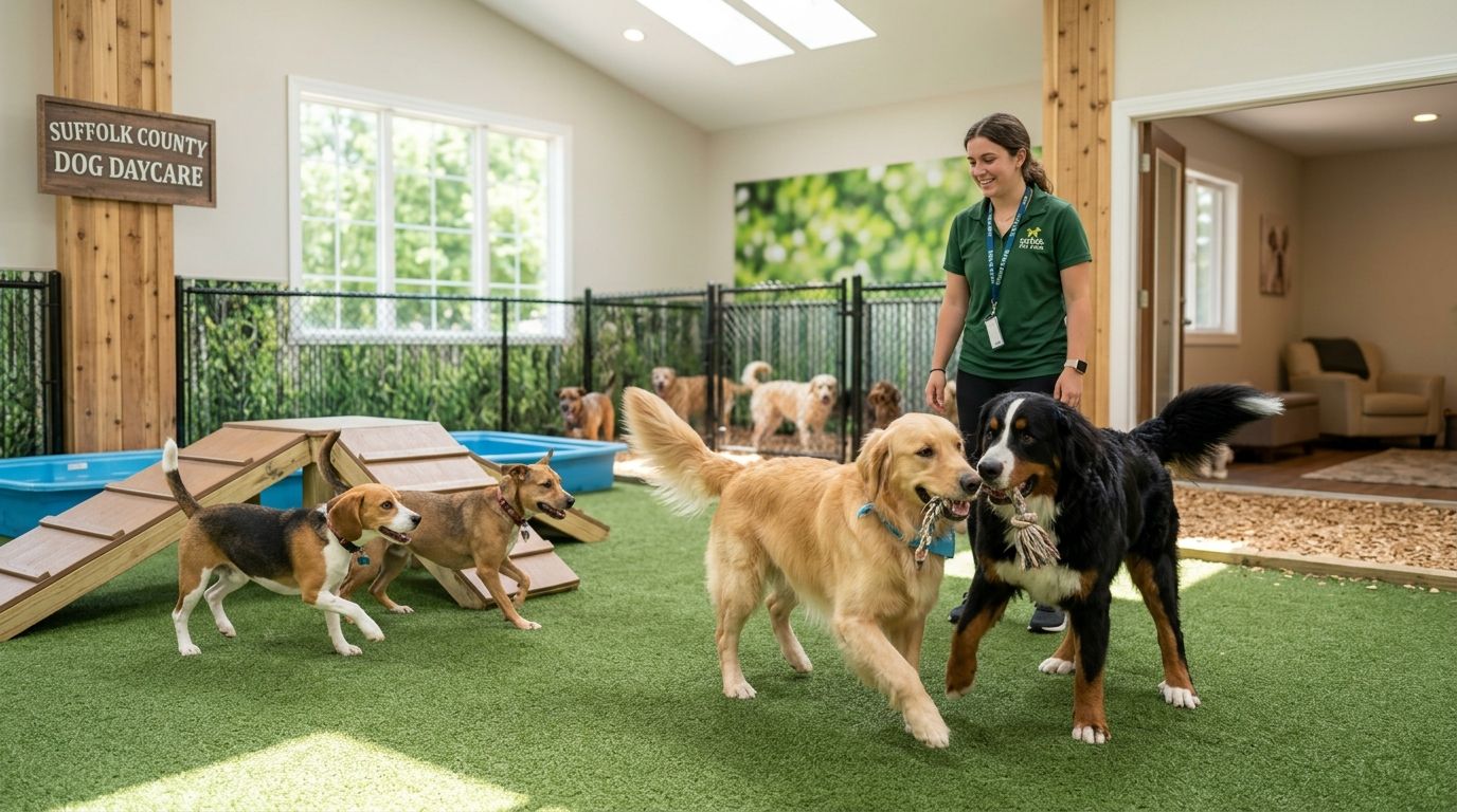 Best dog daycare services in Suffolk County 2026