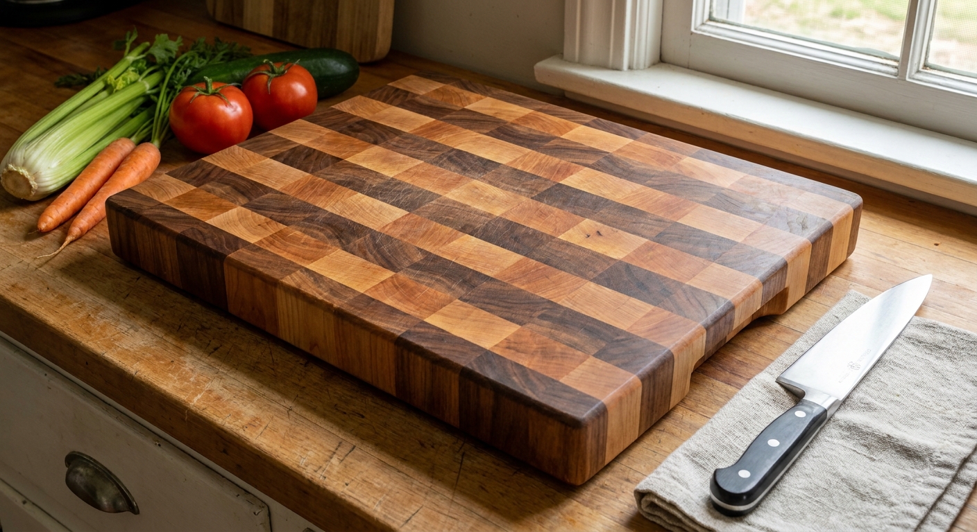 Best end grain chopping board for daily kitchen use