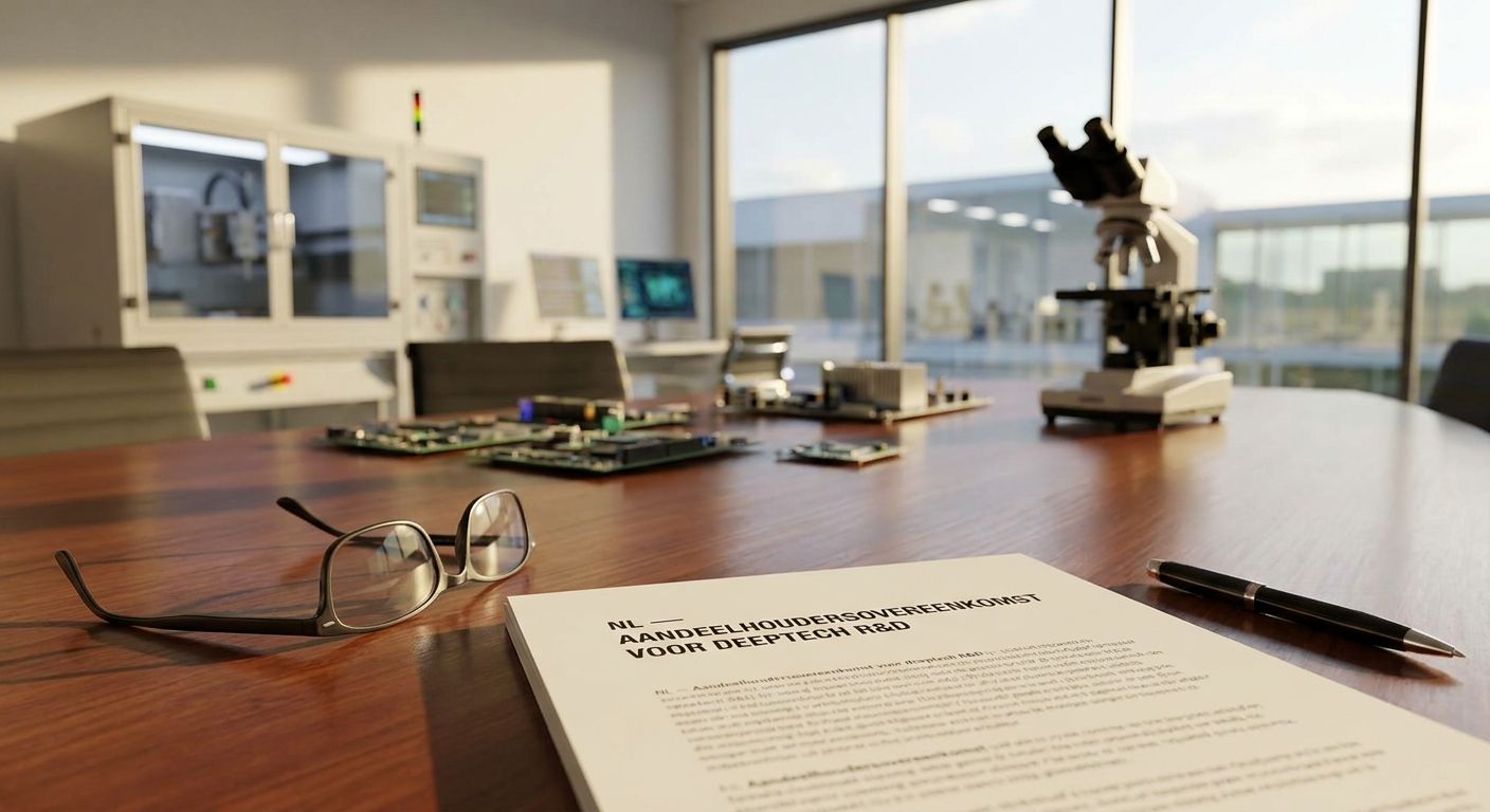 NL — Aandeelhoudersovereenkomst voor deeptech R&D
