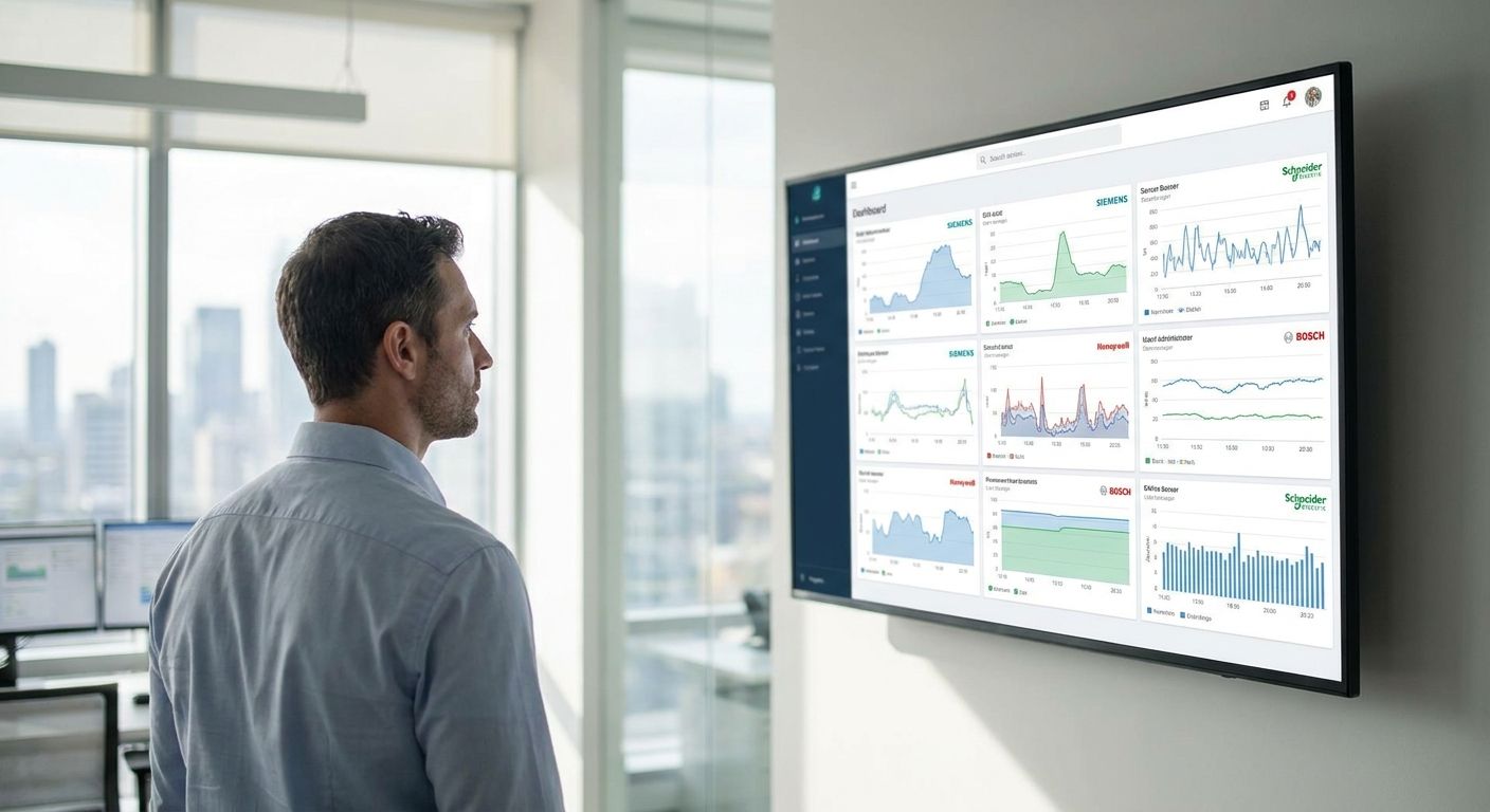 How to consolidate multiple building sensor brands into one dashboard