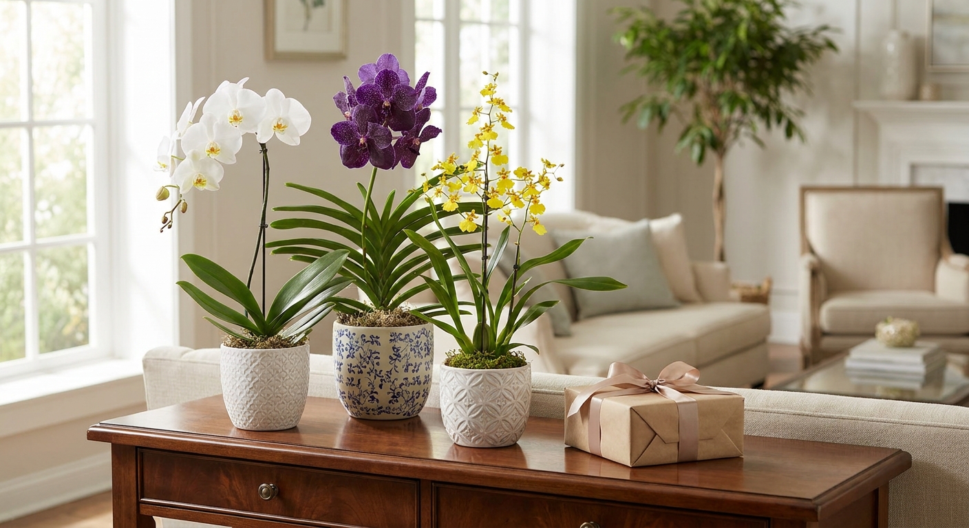 Best luxury orchids for a housewarming gift