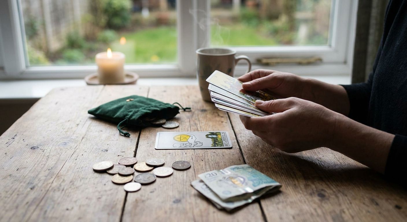 How to do a tarot reading for financial windfalls