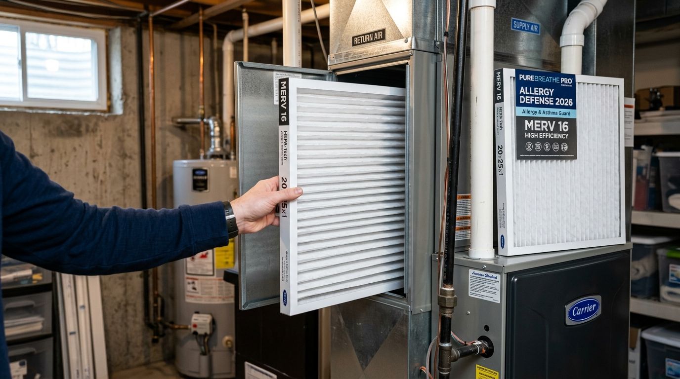 Best furnace filters for allergies in 2026
