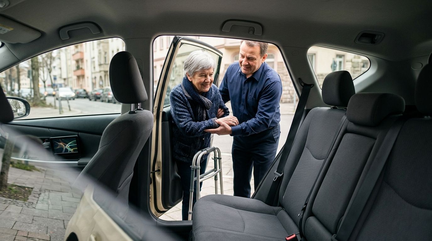 Krankenfahrt mit dem Taxi: Was kostet sie und wer zahlt 2025?