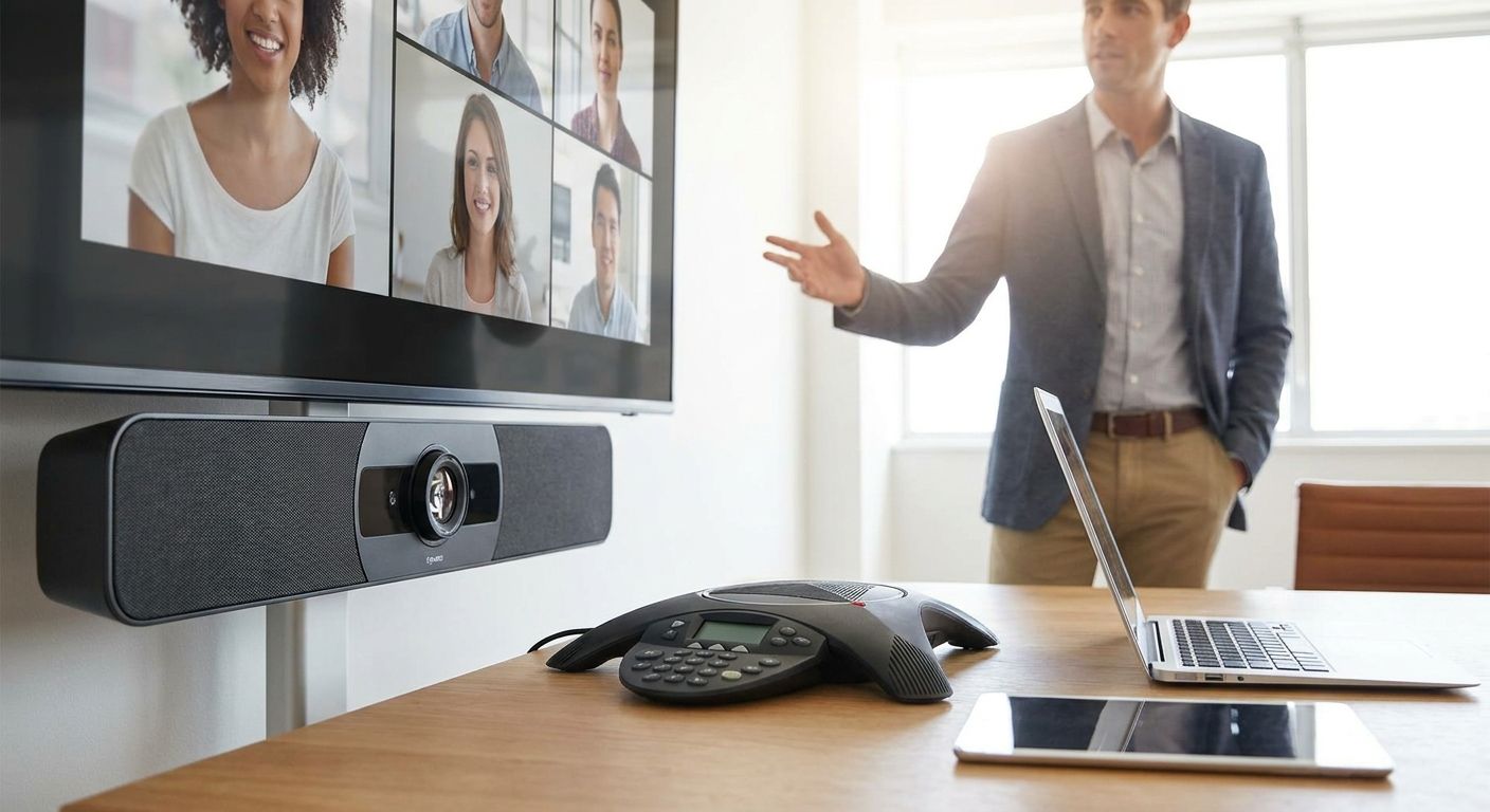 Video conferencing equipment for hybrid and remote teams