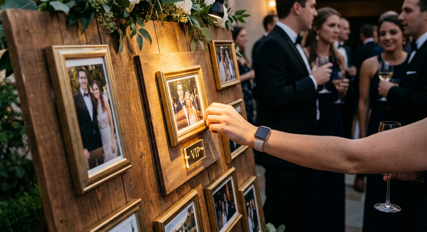 How to highlight VIP photos at events