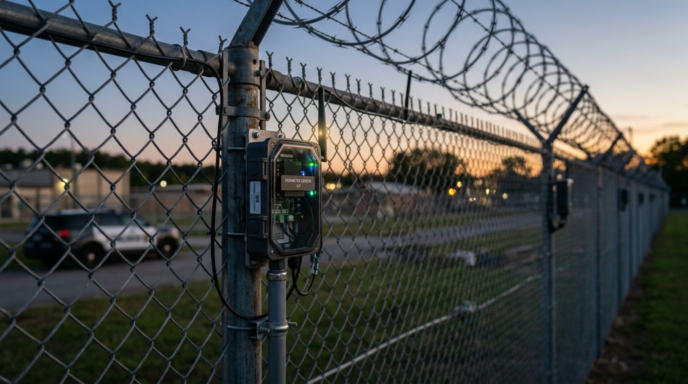 Best IoT sensors for perimeter fence intrusion detection