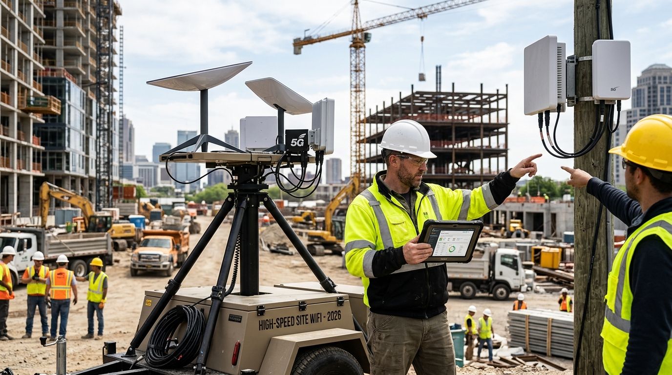 Business internet for construction sites: complete 2026 guide