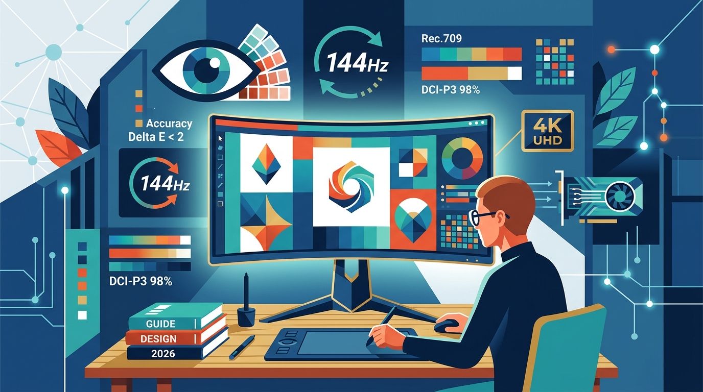 Gaming monitors for graphic designers: complete 2026 guide