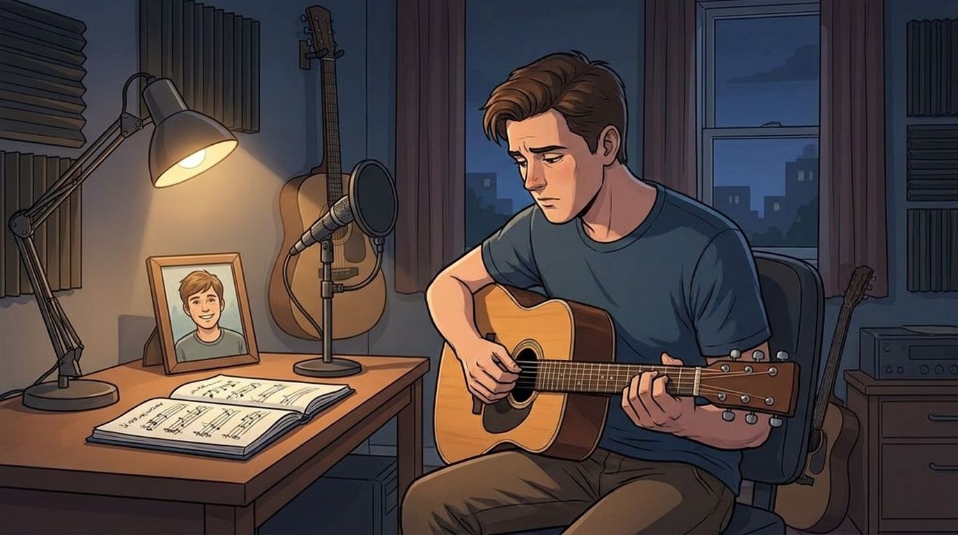 Tribute song for a friend who died