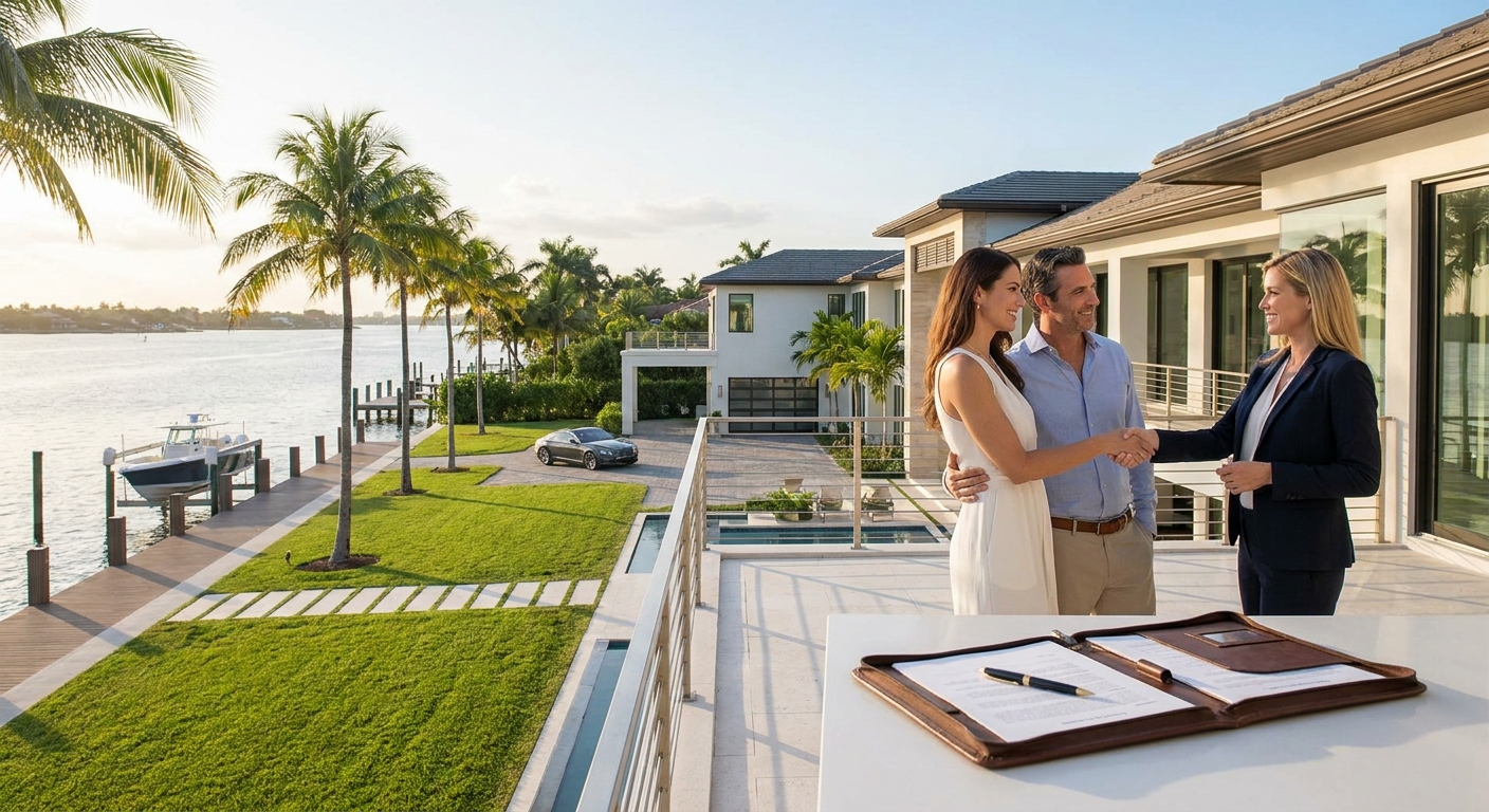 How to buy a luxury home with an all-cash offer in Florida