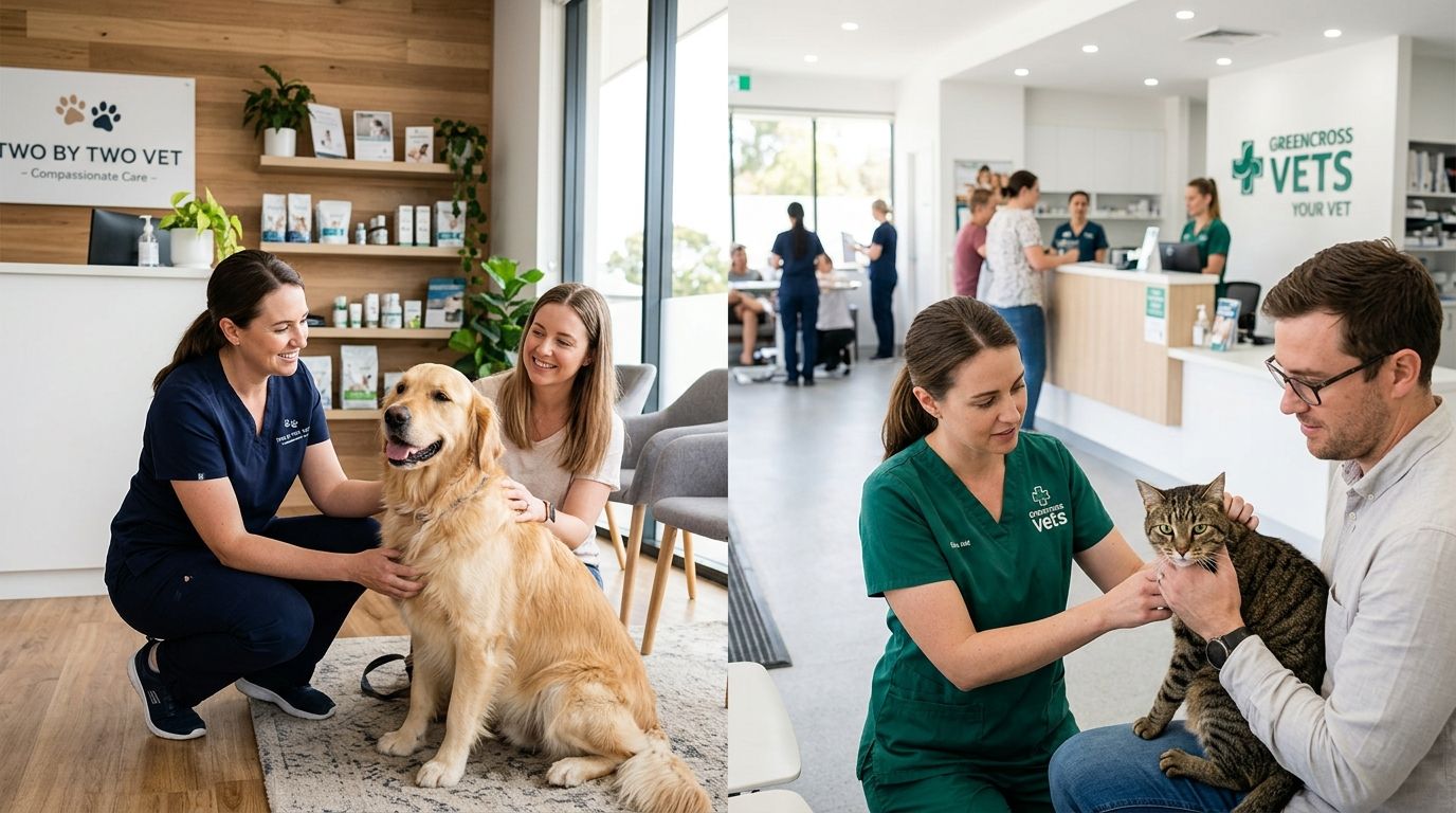 Two by Two Vet vs Greencross Vets: which is better in 2026