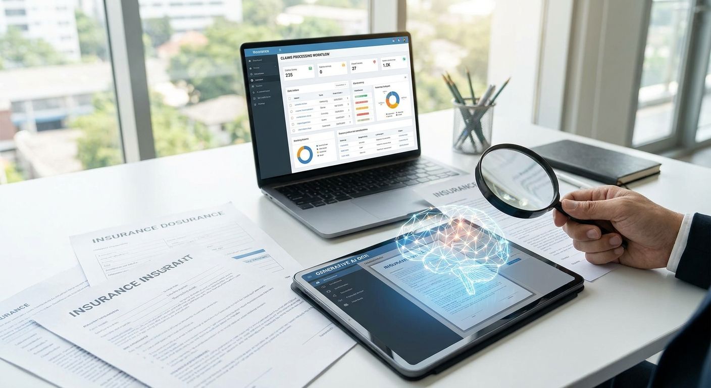 Generative AI OCR for insurance claims processing