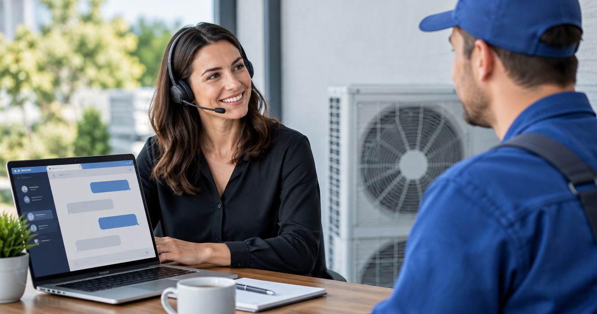 Best live chat software for HVAC company websites