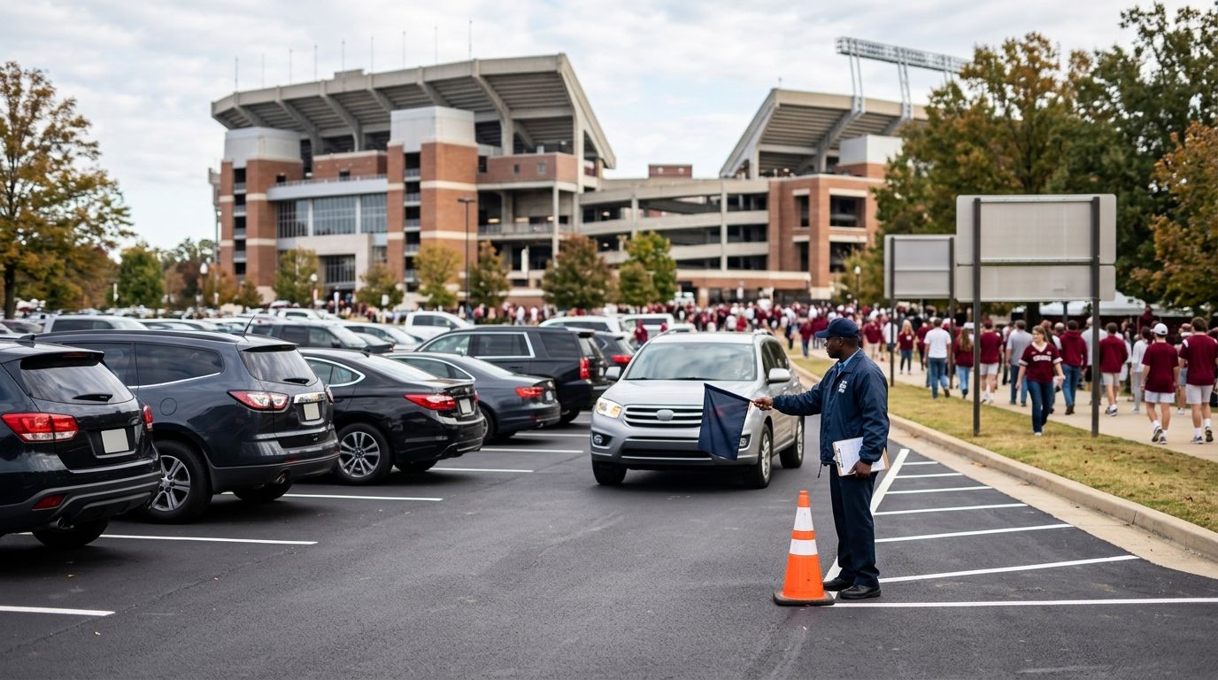 How much does VIP parking cost for IU football games?