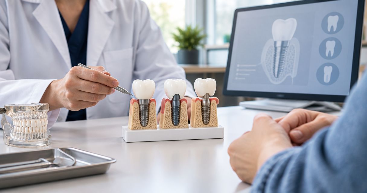 Best dental implant types compared 2026