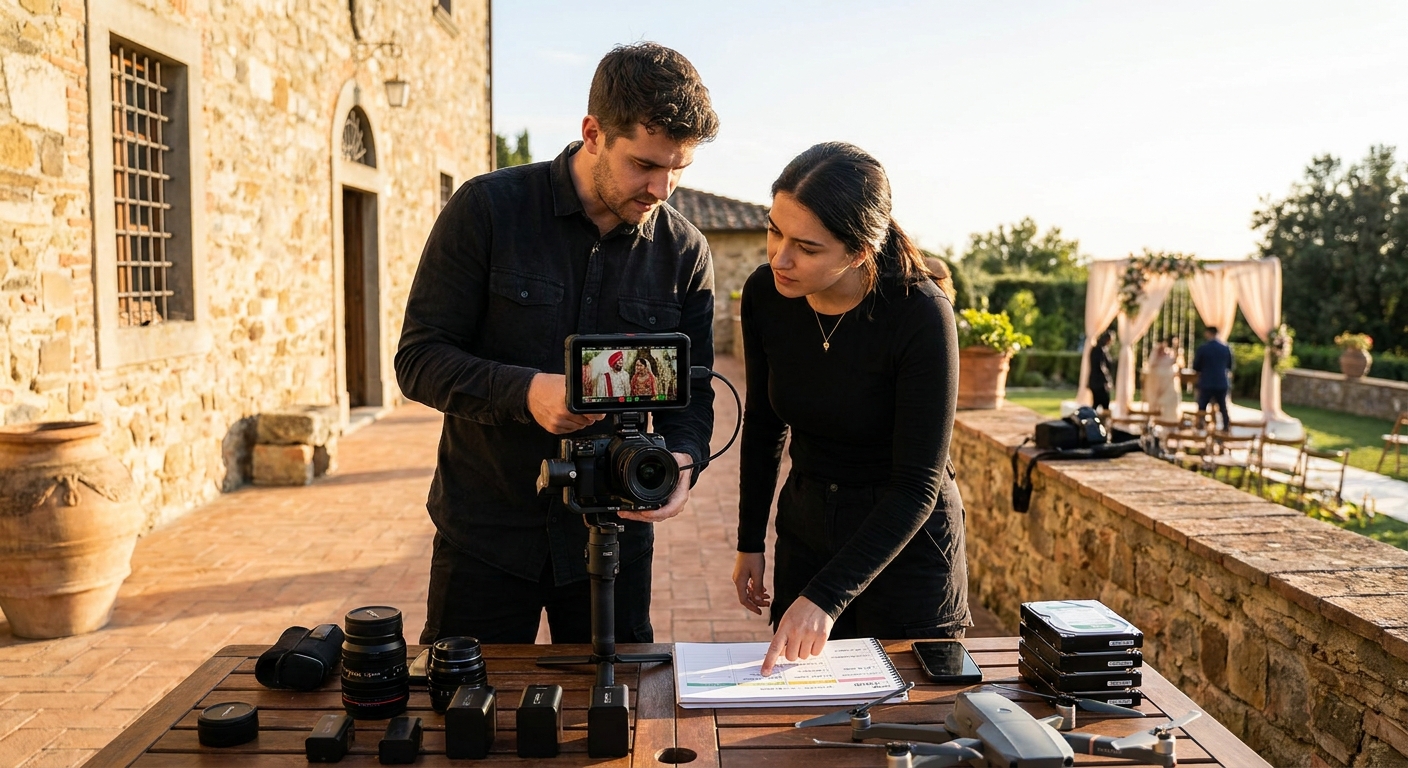 Wedding videography for multi-day celebrations